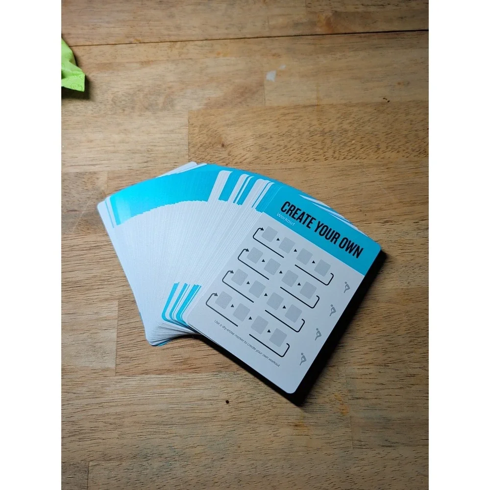 Foam Roller Workout Cards, Instructional Fitness Deck for Women & Men, Beginn...
